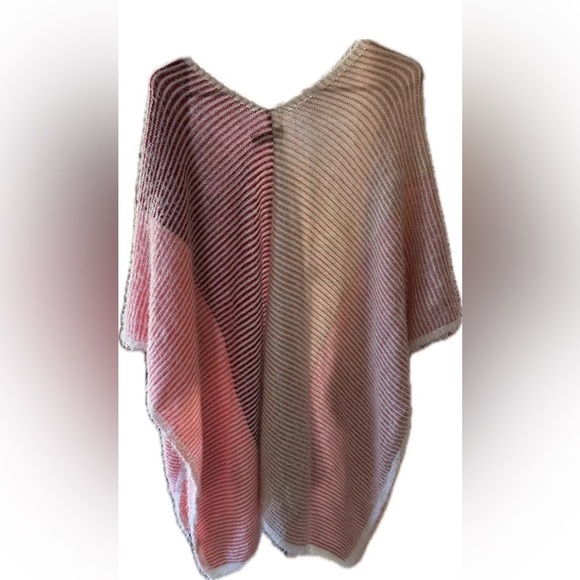 House of Harlow 1960 cardigan one size red and cream - Picture 2 of 6